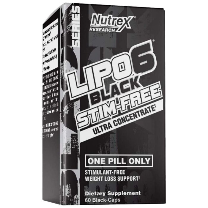 Lipo 6 Black Ultra Concentrate / Stim-Free - Image 1