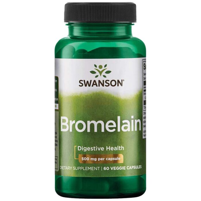 Maximum Strength Bromelain 1,200 GDU 500 mg - Image 1