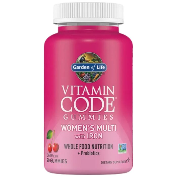 Vitamin Code Women's Multi with Iron + Probiotics Gummies - Image 1