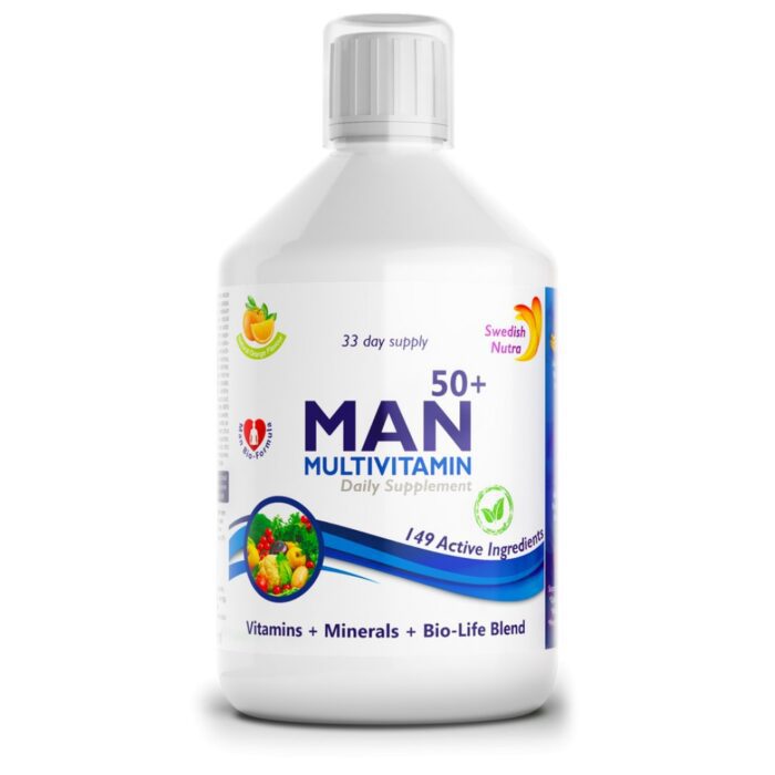 Man Multivitamin 50+ | Vitamins + Minerals + Bio-Life Blend - Image 1