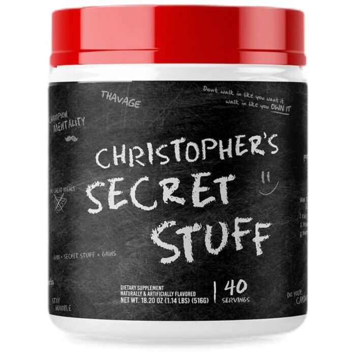 Christopher's Secret Stuff | Champion Pre-Workout - Image 1