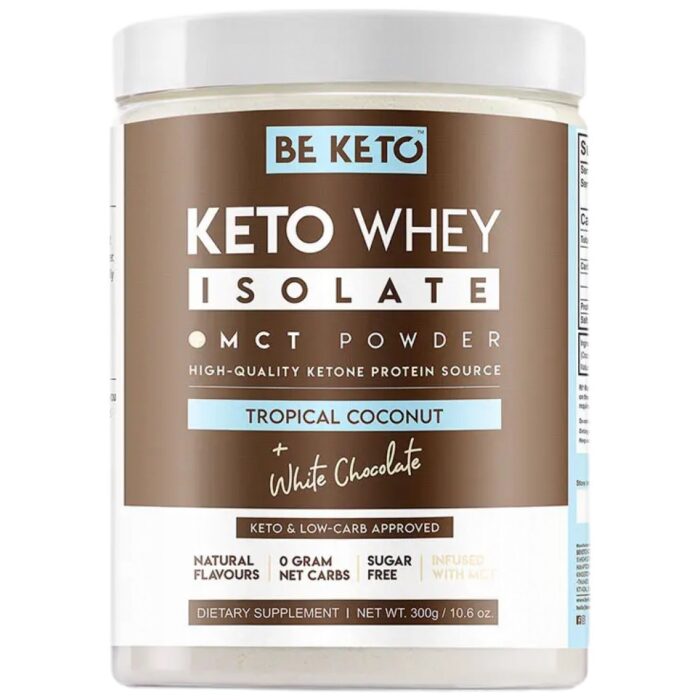 Keto Whey Isolate + MCT - Image 1