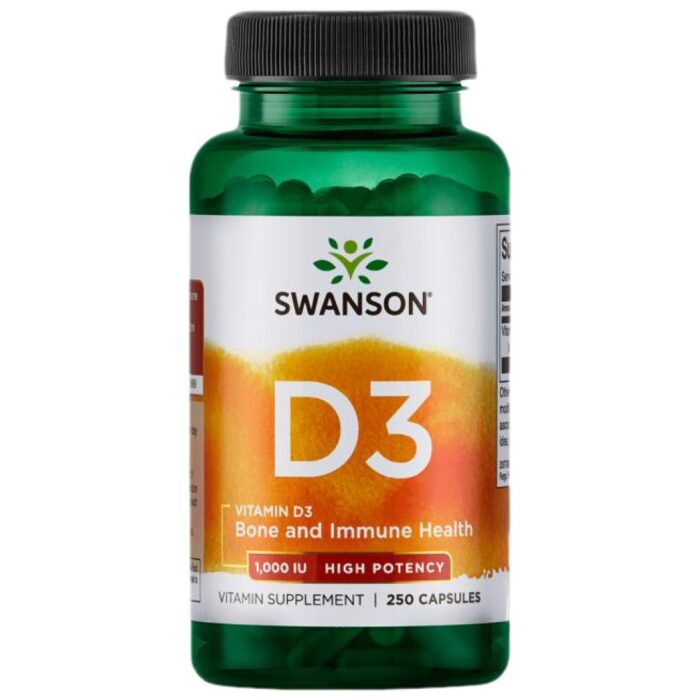 High Potency Vitamin D3 1000 IU - Image 1