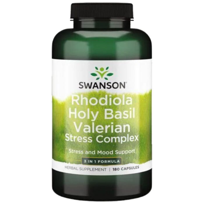 Rhodiola Holy Basil Valerian Stress Complex - Image 1