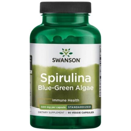 Spirulina Blue-Green Algae 10% Phycocyanin 500 mg