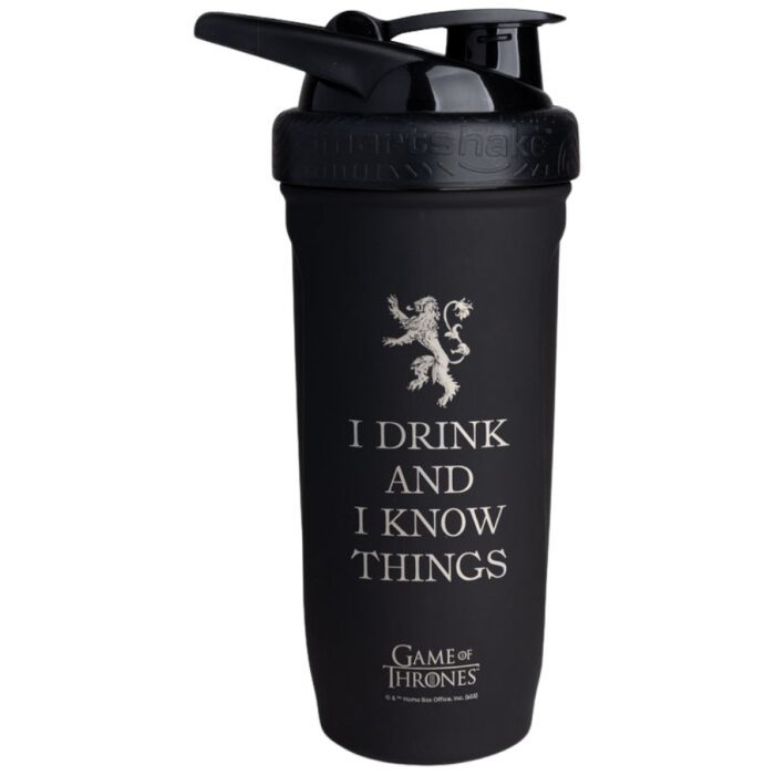 Smart Reforce Stainless Steel Shaker | Game Of Thrones I Drink and I Know Things - Image 1
