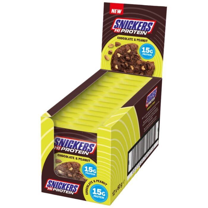 Snickers High Protein Cookie - Chocolate & Peanut - Image 1
