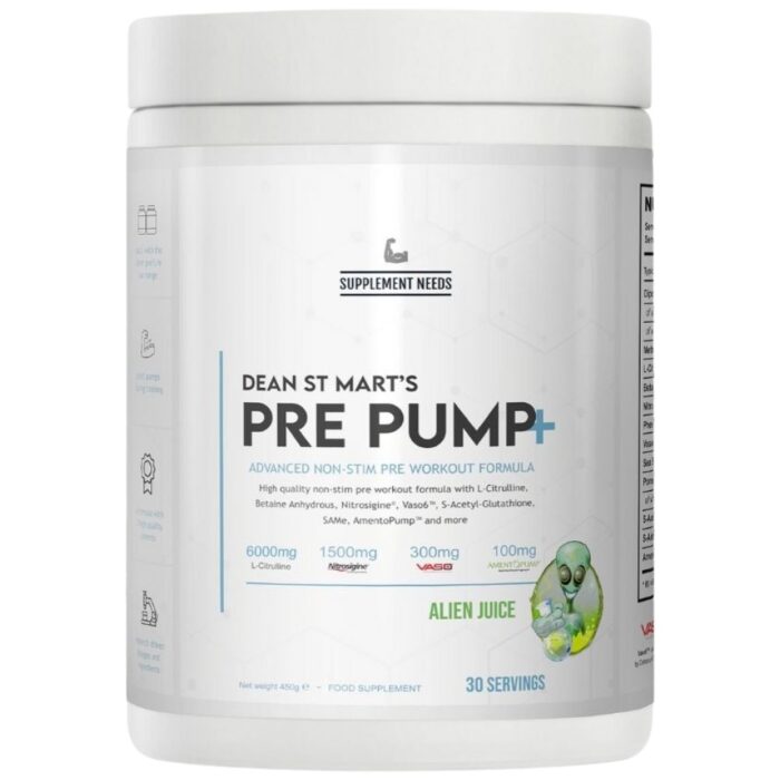 Pre Pump+ | Advanced Non-Stim Pre-Workout - Image 1