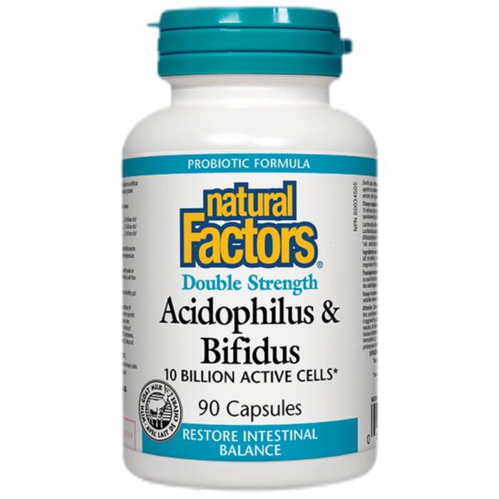 Acidophilus & Bifidus Double Strength | 10 Billion Active Cells - Image 1