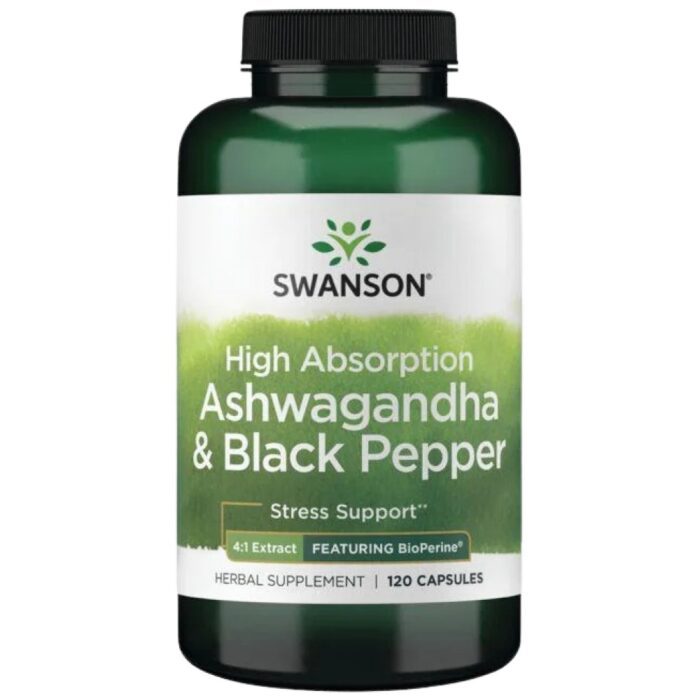 High Absorption Ashwagandha & Black Pepper | Featuring BioPerine - Image 1