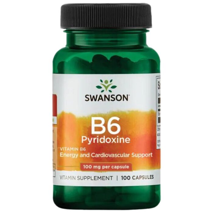 Vitamin B6 100 mg / Pyridoxine - Image 1