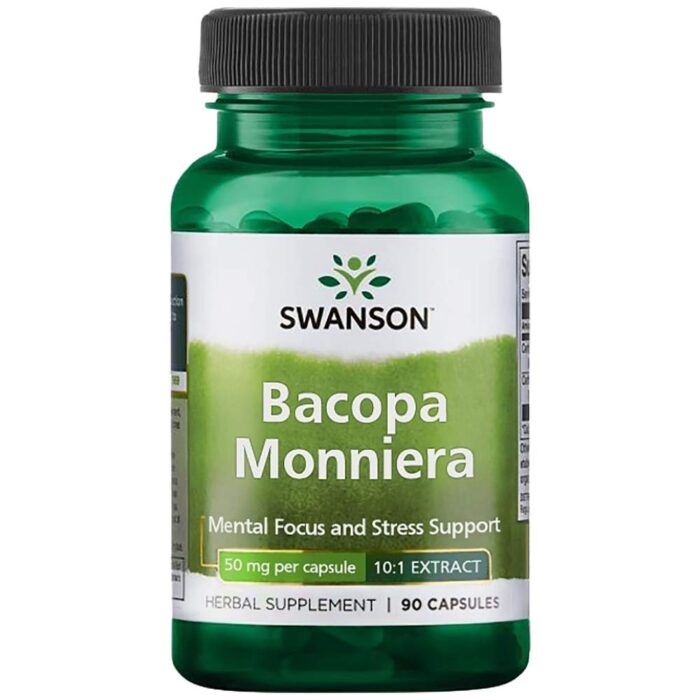 Bacopa Monniera 10:1 Extract 50 mg - Image 1