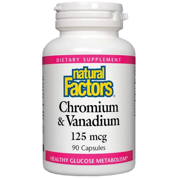 Chromium and Vanadium 125 mcg - Image 1