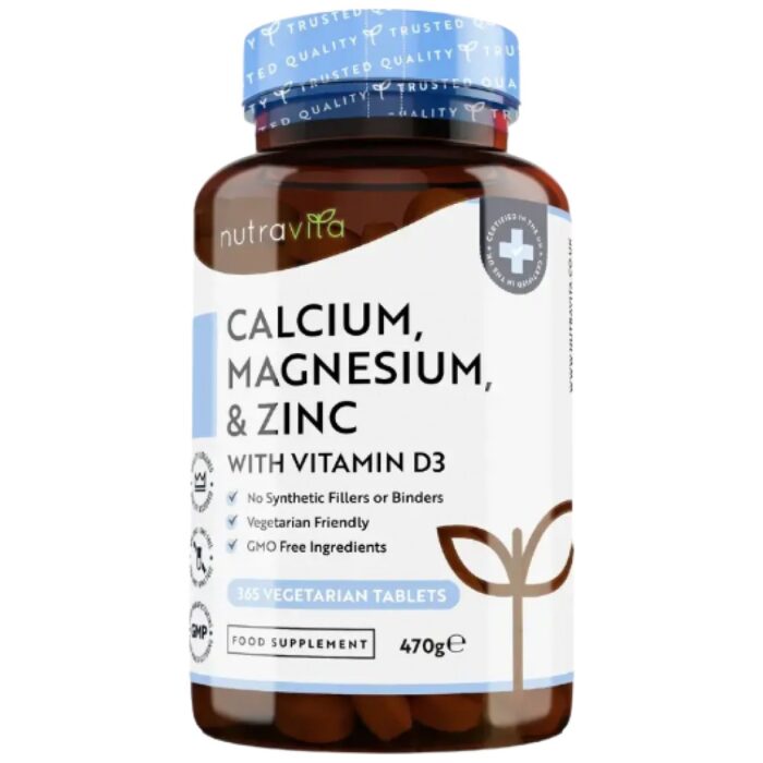 Calcium, Magnesium, Zinc and Vitamin D-3 - Image 1