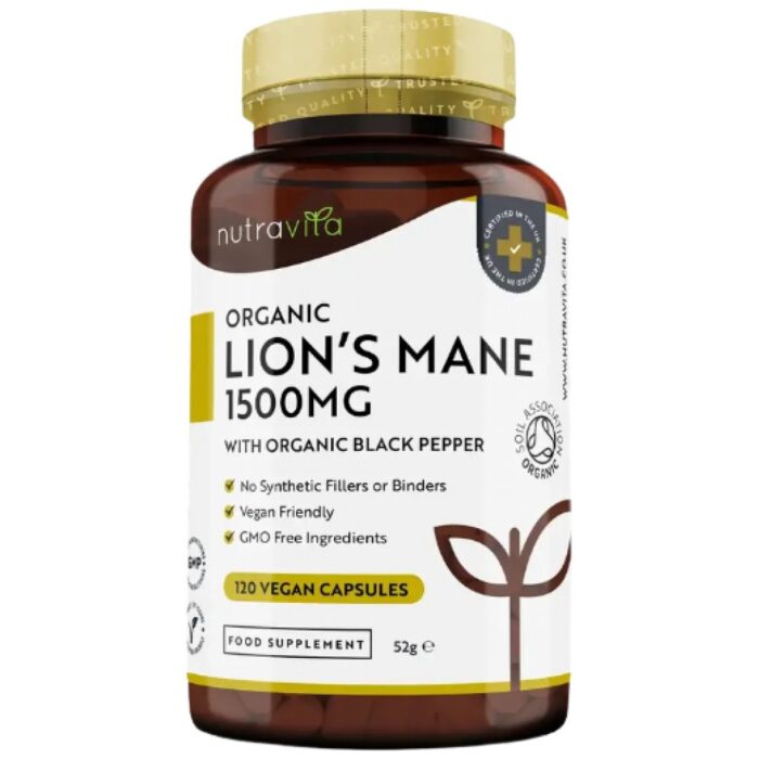 Organic Lion's Mane 1500 mg - Image 1