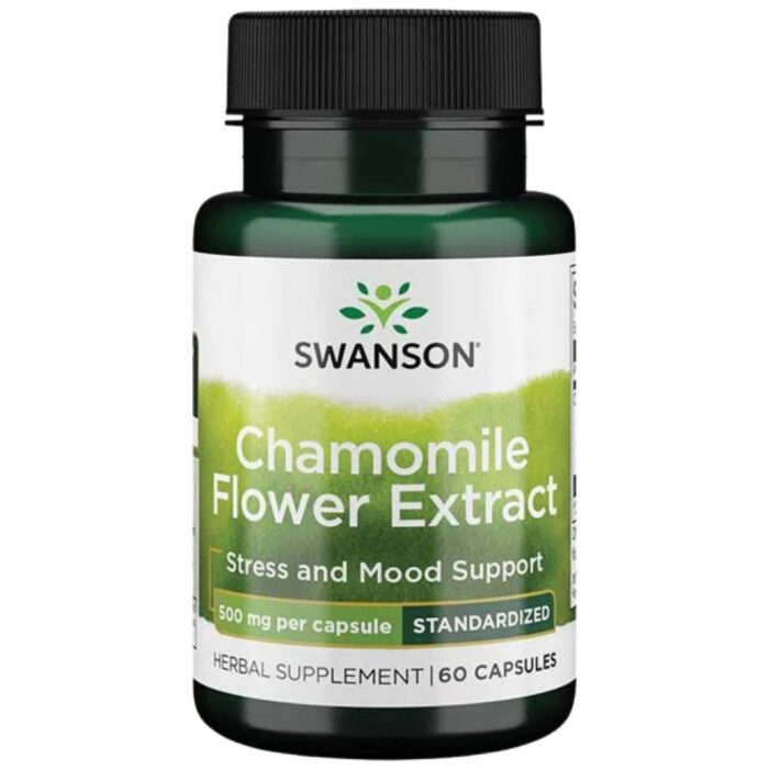 Chamomile Flower Extract 500 mg | Standardized Apigenin - Image 1