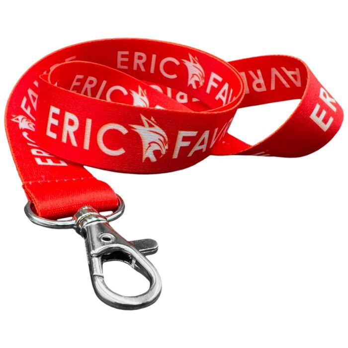 Eric Facre Кeychain Link - Red - Image 1