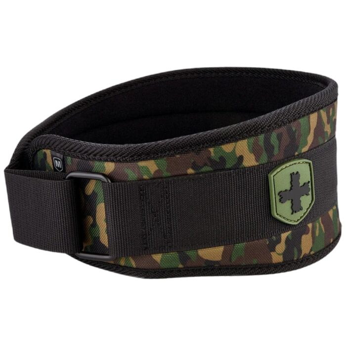 Тренировъчен колан / Foam Core Belt 12.5 cm - Woodland Camo - Image 1