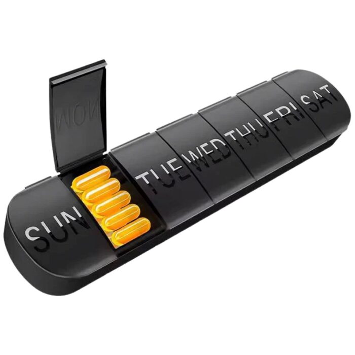Maxi Pill Box | with 7-Day Compartments - Image 1