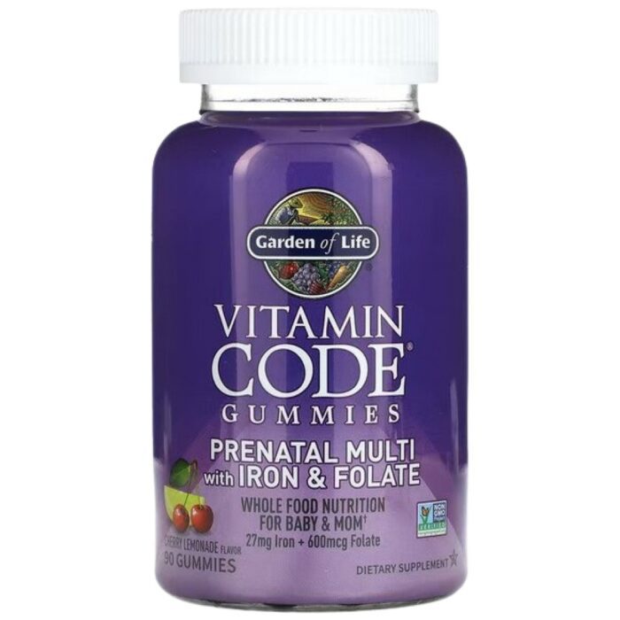 Vitamin Code Prenatal Multi with Iron & Folate Gummies - Image 1