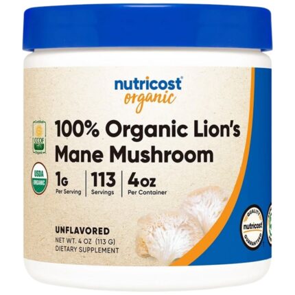 Organic Lion's Mane Mushroom Powder