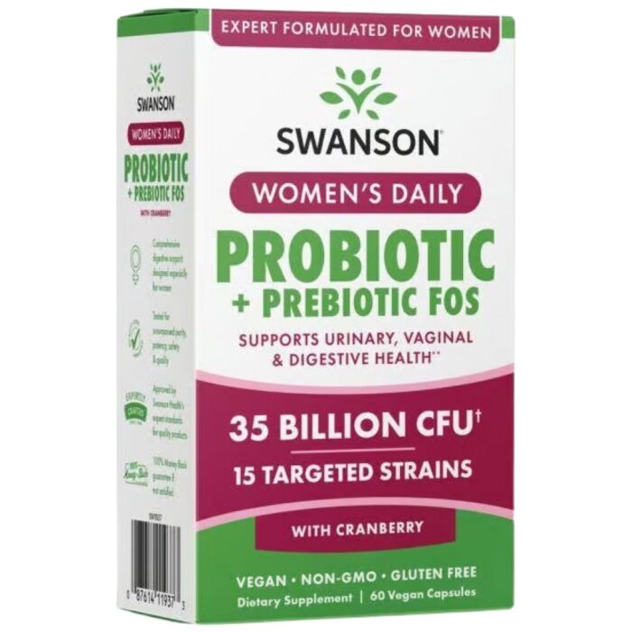 Women's Daily Probiotic + Prebiotic FOS - Image 1