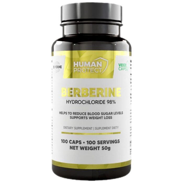 Berberine HCl 400 mg 98% | with Piperine - Image 1