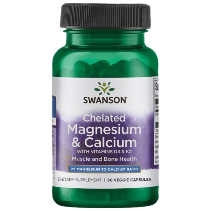 Albion Magnesium & Calcium / with Vitamin D3 & K2 - Image 1