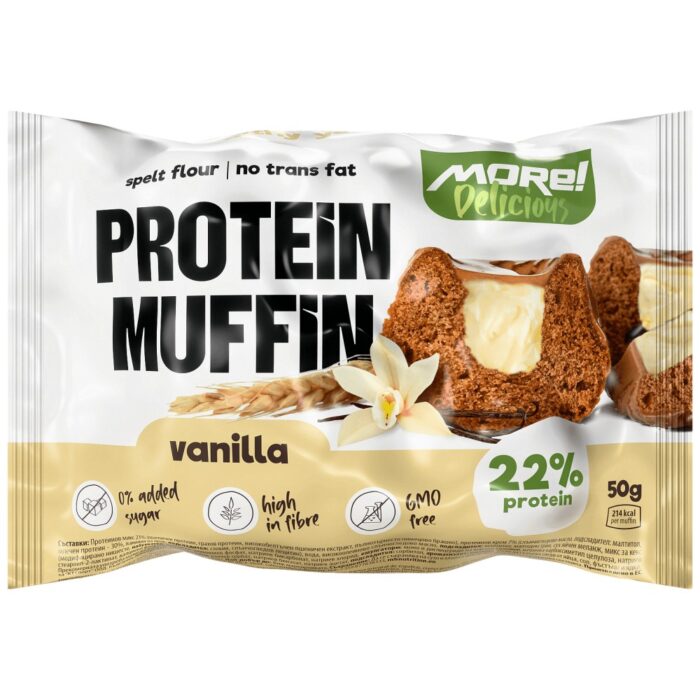 Protein Muffin with Zero Added Sugar | New Improved Formula - Image 1