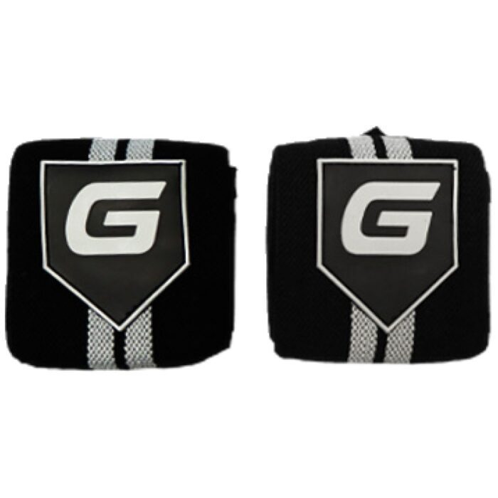 Gaspari Wrist Wraps | Тренировъчни накитници - Черно и сиво - Image 1
