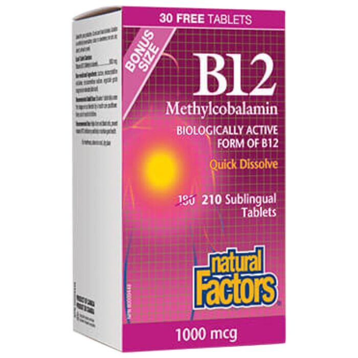 B12 Methylcobalamin 1000 mcg - Image 1