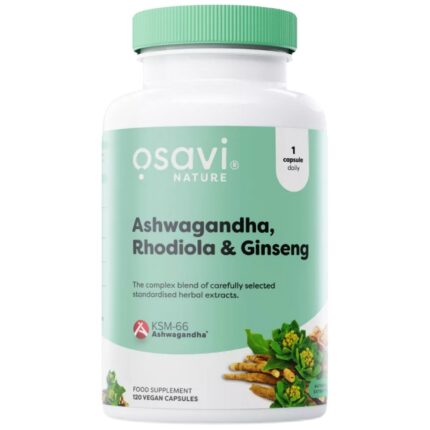 Ashwagandha + Rhodiola & Ginseng