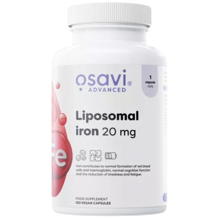 Liposomal Iron 20 mg | as Iron Bisglycinate - Image 1