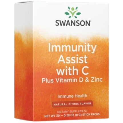 Immunity Assist with C Plus Vitamin D & Zinc | Citrus Flavor