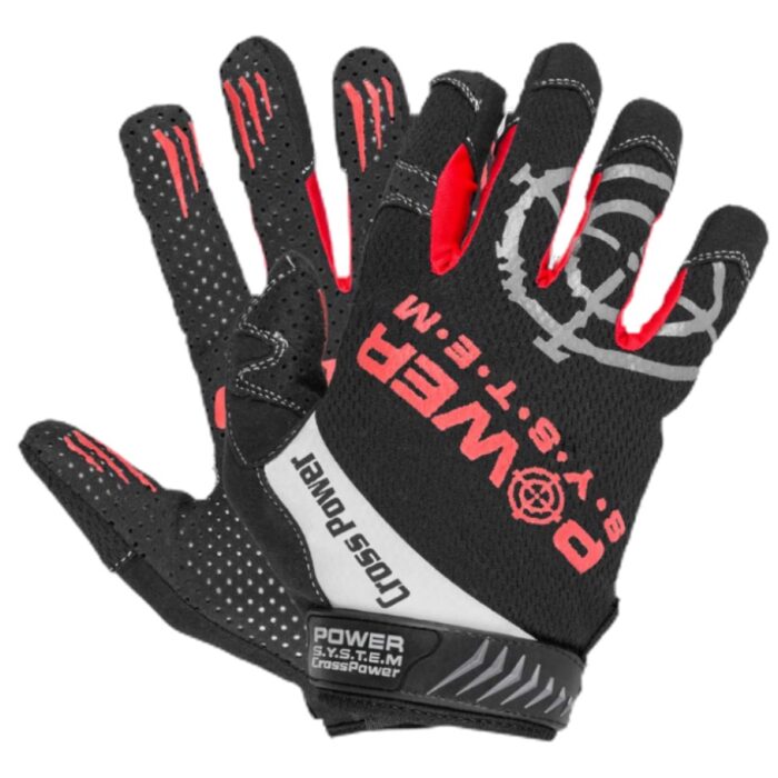 Gloves Cross Power - Black / Red - Image 1