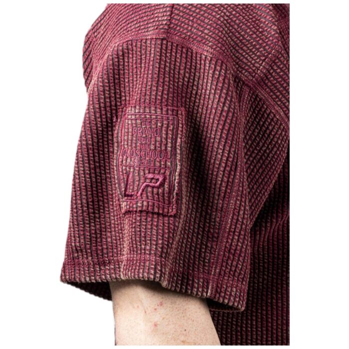 Legal Power Stone Wash Rag Top Hoodie ''Boston'' / Горнище с качулка / Червено - Red - Image 1