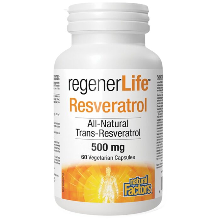 Rеgener Life™ Resveratrol 500 mg - Image 1