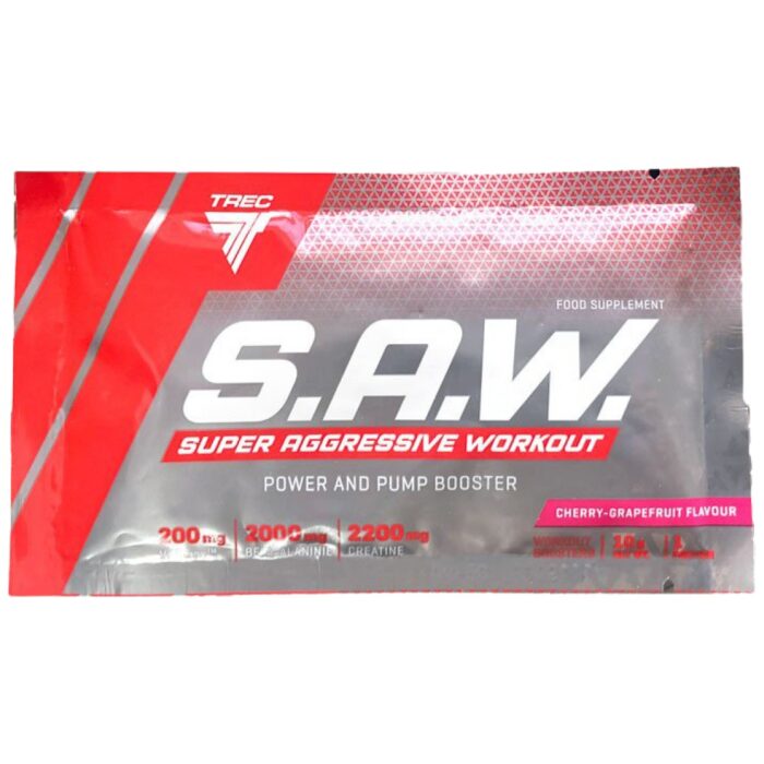 S.A.W. Powder | Super Aggressive Pre-Workout - Image 1