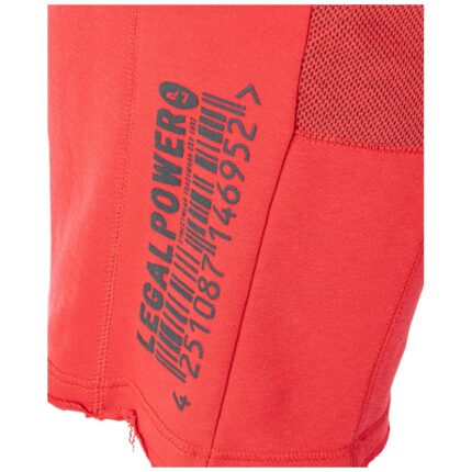 Legal Power Shorts Barcode Ottomix Knitted Rain Mesh / Шорти за трениране / Червени - Red