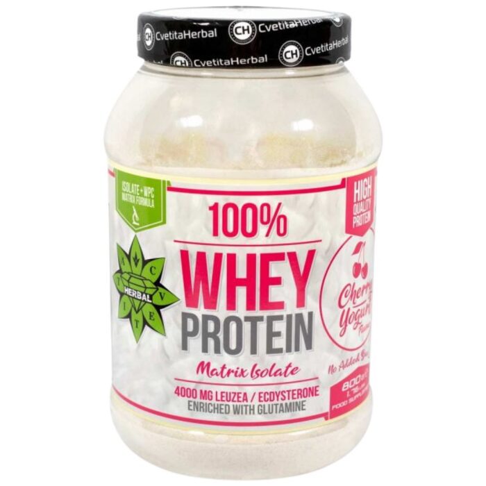 100% Whey Protein Isolate Matrix with Levzea | ​​Cherry Yogurt - Image 1