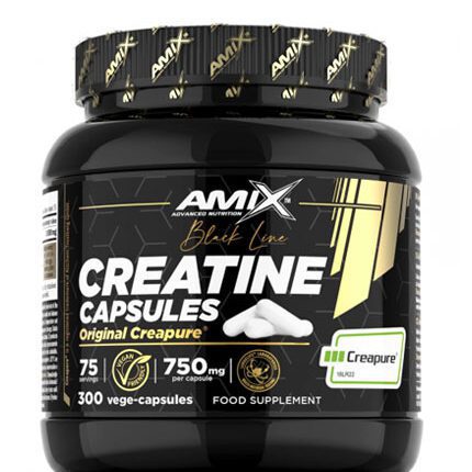 Black Line Creatine Creapure 750 mg / 300 Vcaps