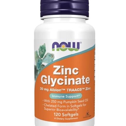 Zinc Glycinate 30mg. / 120 Softgels
