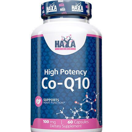 High Potency Coenzyme Co-Q10 100 mg / 60 Vcaps