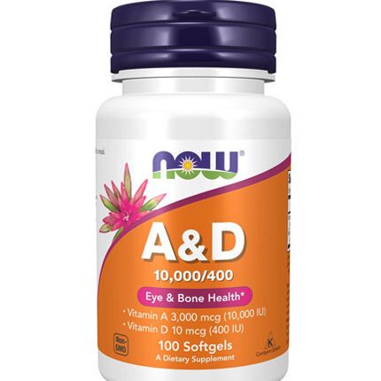 Vitamin A & D 10,000 / 400 IU / 100 Softgels