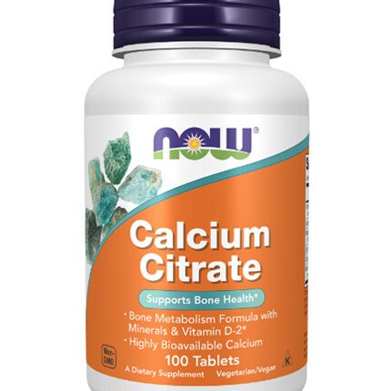 Calcium Citrate with Minerals & Vitamin D-2 / 100 Tabs