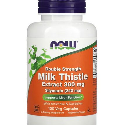 Milk Thistle / Silymarin Double Strength 300 mg / 100 Vcaps