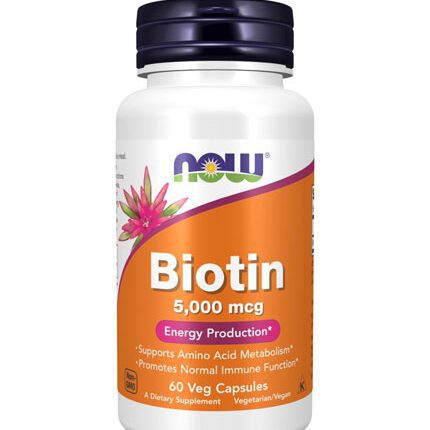 Biotin 5000 mcg / 60 Vcaps
