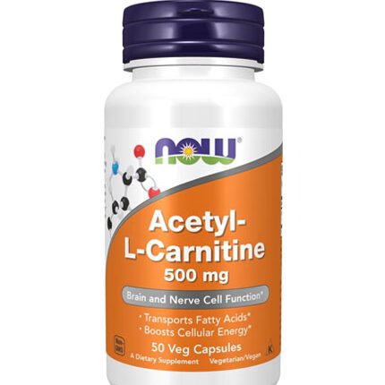Acetyl L-Carnitine 500 mg / 50 Vcaps