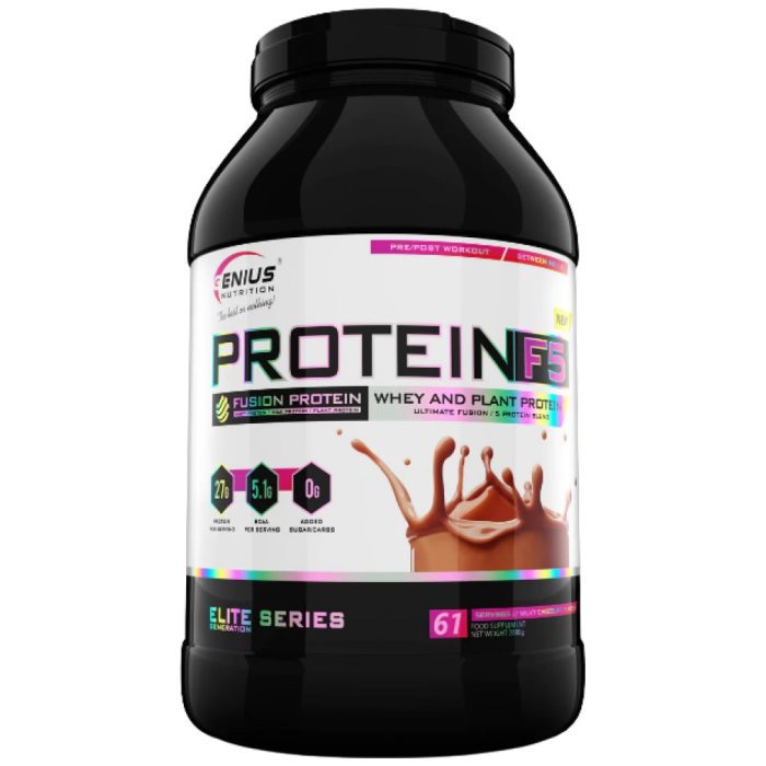 Protein F5 | Fusion Matrix Protein with Whey, Egg & Plant - Image 1