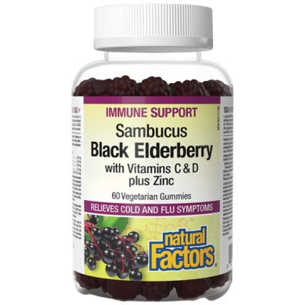Black Elderberry | With Vitamins C & D Plus Zinc